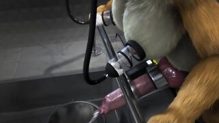 Animation - Rose and the milking machine - 3 image