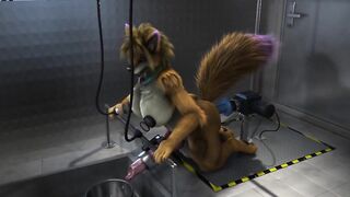 Animation - Rose and the milking machine - 5 image