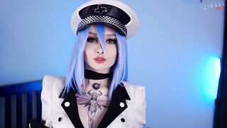 Esdeath was caught by horny guy and fucked in her wet slutty holes - CUT version - 2 image