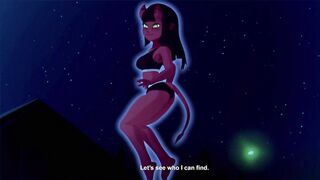 Horny Witch fucks a Teen Guy - Cartoon Sexy Animated Porn - 2 image