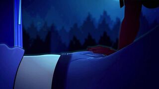 Horny Witch fucks a Teen Guy - Cartoon Sexy Animated Porn - 3 image