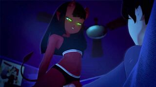 Horny Witch fucks a Teen Guy - Cartoon Sexy Animated Porn