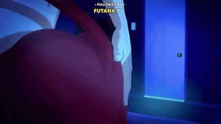 Horny Witch fucks a Teen Guy - Cartoon Sexy Animated Porn - 8 image