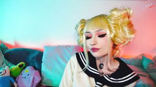 Himiko Toga is that kind of slut who likes to suck real cock and then take it in pussy - CUT version - 2 image