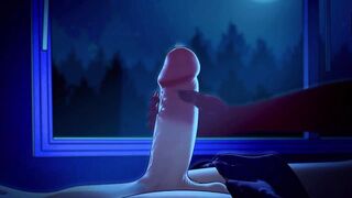 Horny Girl sedused a Decent guy - 3D Cartoon Sex