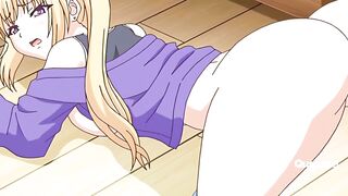 Cute Girl With big Tits And Ass Fuck Tight ass Hardcore Rough Sex Doggystyle Orgasm Anime Hentai - 10 image