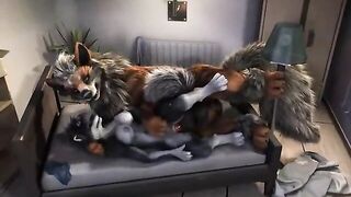 Straight Wolf Yiff-HD Animation! - 4 image