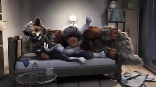 Straight Wolf Yiff-HD Animation! - 8 image