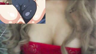 Narrando y reaccionando a Hentai - Sexy Vampira se la cojen entre 3 itadaki! seieki Parte 1 - 9 image