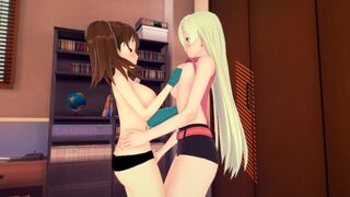 (3D Hentai)(Lesbian)(Seven Deadly Sins) Elizabeth x Diane