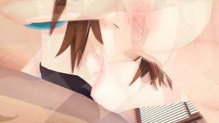 (3D Hentai)(Lesbian)(Seven Deadly Sins) Elizabeth x Diane - 9 image