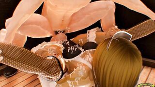 Beautiful Brunette French Maid (Office Sex 3D Porn Animation) 4K - 8 image