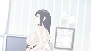 Naruto - Sarada Uchiha Fucks Hinata Hyuga Sex Futa Sex - Sarada Got Big Dick P68 - 6 image
