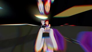 Raven x Starfire teen titans hmv/pmv. - 2 image