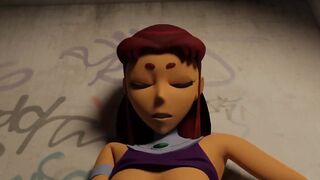 Raven x Starfire teen titans hmv/pmv.