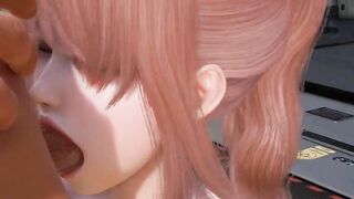 3D Hentai : Sexy Lesbians Teens Are Fucked By A Lucky Man - 5 image