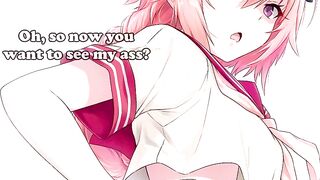 Jerking Off with Astolfo (Hentai JOI) (Fate Grand Order JOI) (Fap to the beat, femboy, teasing) - 4 image