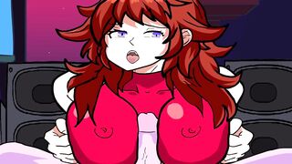 Friday Night Funkin Animation Girlfriend Fuck Hard With On Stage - 10 image