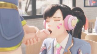 ONLY DVA OVERWATCH PORN ANIMATIONS w/sound - 6 image