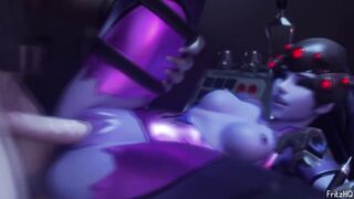 Overwatch Widowmaker Compilation (animation with sound) - 7 image