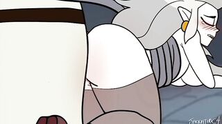 Warden Wrath fucking Eda WITH SOUND Milf Witch - The Owl House - 10 image