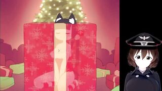 Getting a blowjob from the christmas catgirl - 2 image