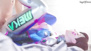 Overwatch DVa compilation (Animation with sound) - 10 image