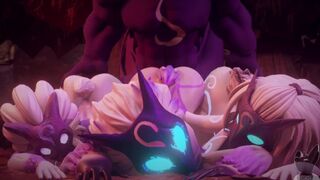 Kindred wolf fuck lamb (Animation with sound) - 1 image