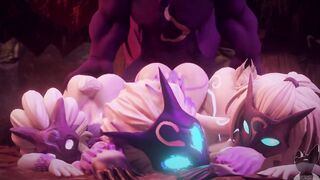 Kindred wolf fuck lamb (Animation with sound)