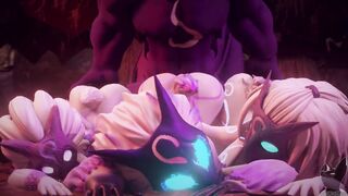 Kindred wolf fuck lamb (Animation with sound) - 4 image