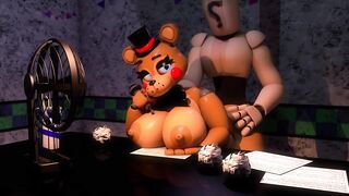 toy freddy likes to be slapped in the ass [with sound]