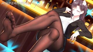 Hentai Sexy Anime Girl Seduces You and Remove her Clothes - 8 image