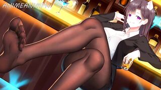 Hentai Sexy Anime Girl Seduces You and Remove her Clothes - 9 image