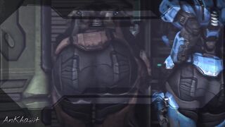 No Staring! (Halo: Reach Kat Anal SFM Animation) - 2 image