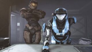 No Staring! (Halo: Reach Kat Anal SFM Animation) - 3 image