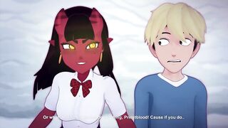 Meru The Succubus OVA 5 - By SkuddButt & Merunyaa - 4 image