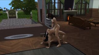 Strapon. Sex toy for hot lesbian girls in the student dorm | Game - 2 image