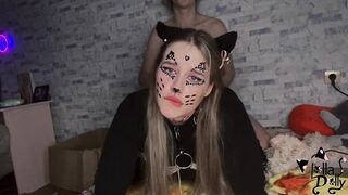 Halloween Kitten Fucks Passionately - 10 image