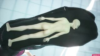 Locker Room Steps [Giantess Animation] - 10 image