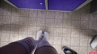 Locker Room Steps [Giantess Animation] - 3 image