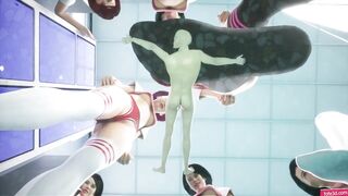 Locker Room Steps [Giantess Animation] - 7 image