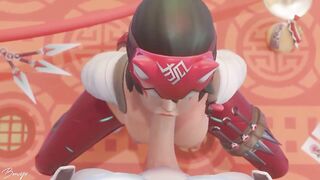 Kiriko The Ninja Healer Blowjob - 10 image