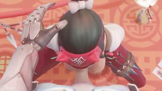 Kiriko The Ninja Healer Blowjob - 8 image