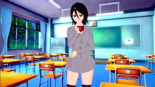 BLEACH: RUKIA LOVES HOT, STICKY CUM! (3D Hentai) - 1 image
