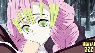 MITSURI POV BLOWJOB (DEMON SLAYER - KIMETSU NO YAIBA) - 10 image