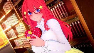 THE QUINTESSENTIAL QUINTUPLETS MIKU AND ICHIKA NAKANO ANIME HENTAI 3D COMPILATION - 1 image