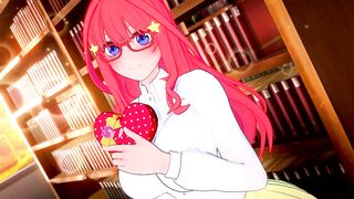 THE QUINTESSENTIAL QUINTUPLETS MIKU AND ICHIKA NAKANO ANIME HENTAI 3D COMPILATION - 10 image