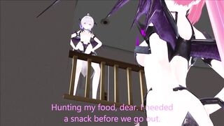 Succubus Vores Lots of Tinies - (MMD Animation) - 6 image