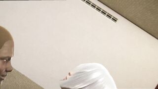 Lovely White Haired Girl Gets Double Penetration | Honey Select 2 | Gameplay - 9 image