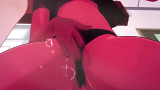 Animation Hentai hot 3some sex where Girl sedused Three Guys for Sex - 7 image